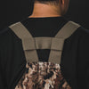 The Chaos Fleece Bib is the ideal piece to have on your next hunt, providing ultimate windproof and warmth, keeping you dry on those cold and snowy days.PROTECTION Quick-drying | Windproof | Waterproof MATERIAL Exterior: 100% Brushed Polyester Fleece Mid-layer: 3L Lamination Interior: High-pile fleece FIT Midweight | Multi-season CONDITIONS Mild | Dry | Cold | Wet | Wind PATTERN Veil® Camo - Rush | Veil® Camo - Shred | Veil® Camo - Grind