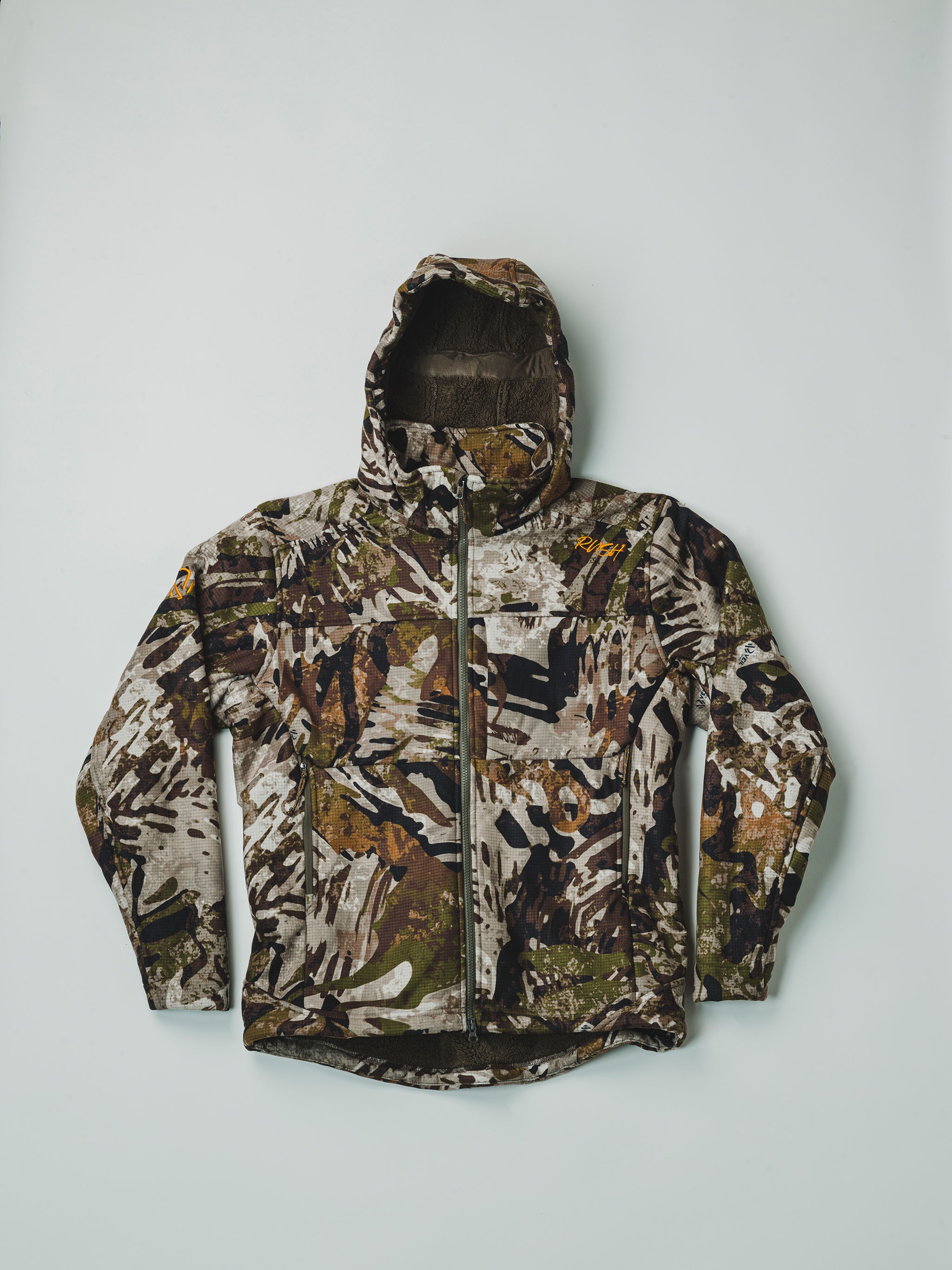 camo fleece jacket