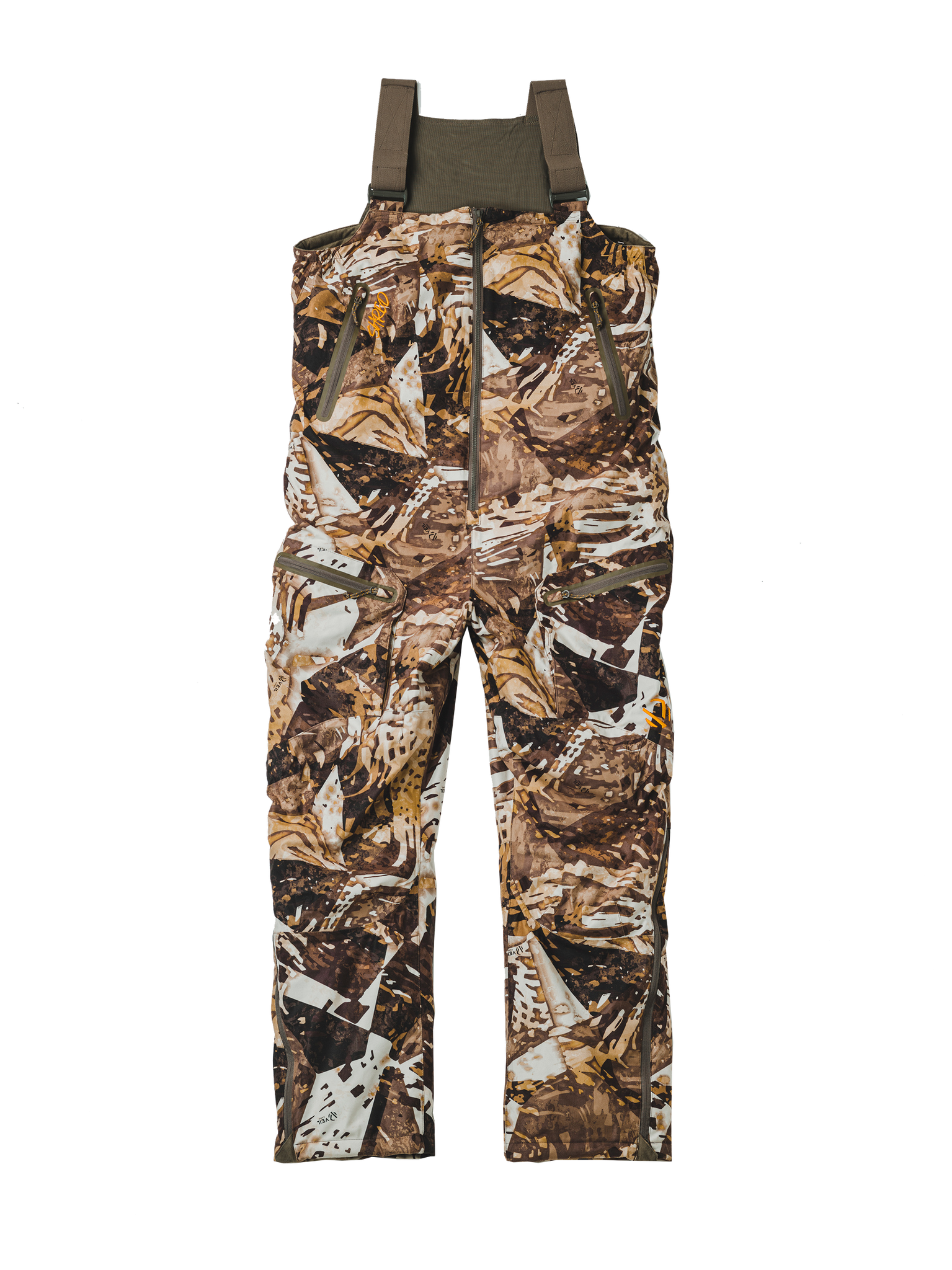 Insulated camo bibs and jacket 2025